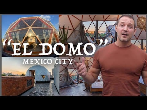 Rooftop Glamping In Mexico City  El Domo