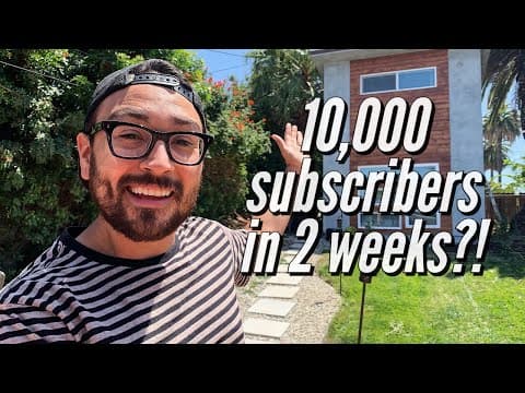 From 1,000 to 10,000 Subscribers in TWO WEEKS // The Robuilt Channel Has a TINY Announcement!