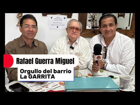 Platicamos con Don Rafael Guerra 87 años de historia