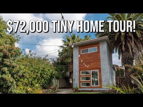 Inside my $72,000 Tiny Home in Los Angeles, California | The Re-Tour!