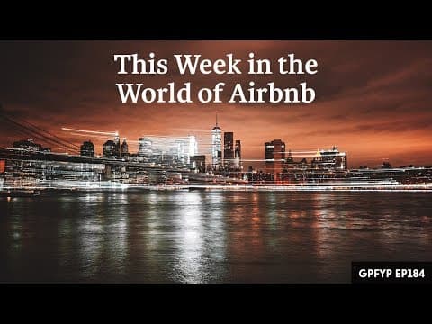 Airbnb Hosting EP 184 This Week in the World of Airbnb
