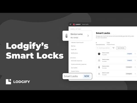 How to Set Up and Manage Smart Locks with Lodgify