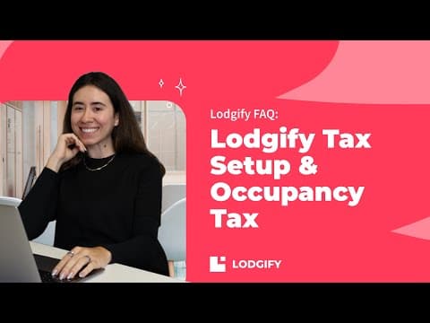 Lodgify Tax Setup & Occupancy Tax | What You Need to Know 💳