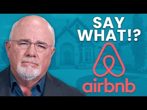 What Dave Ramsey Gets Wrong About Airbnb [Response Video] | Jorge Contreras