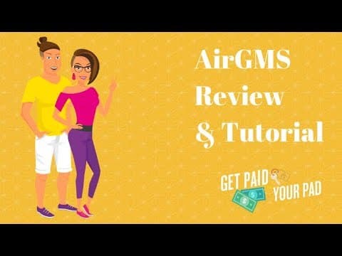 AirGMS Review and Tutorial