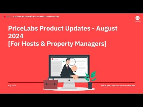 August 2024 - Product Updates Webinar: For Hosts & Property Managers