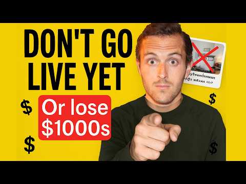 DON'T GO LIVE ON AIRBNB! Do THIS First!