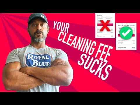 7 Reasons your Cleaning Fee is Priced WRONG