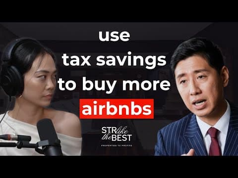 Leading Airbnb Operators: Cut Your Tax Bill LEGALLY, Use Savings To Buy More Airbnbs, Grow Cash Flow