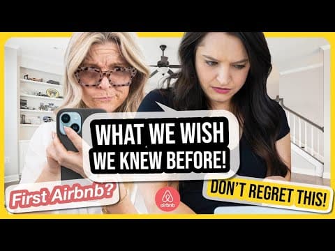 11 Things We Wish We Knew Before Starting Our Airbnb Business: Beginners Guide!