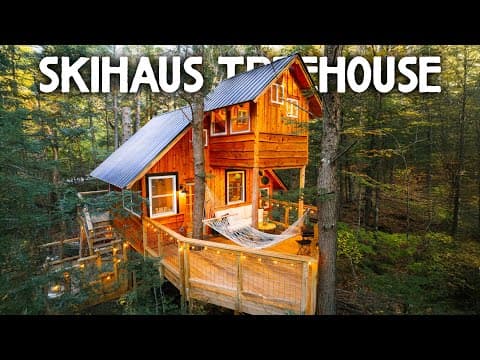 Inside This Magical Treehouse in the Forest // Full Tour!