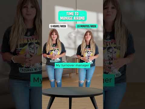 Time to Manage Airbnbs 🕐 #shorts