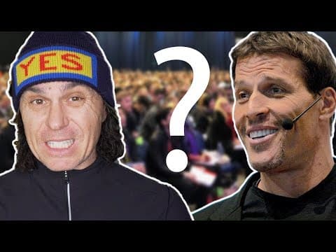 I WENT TO A TONY ROBBINS EVENT. (my thoughts and should you go?)