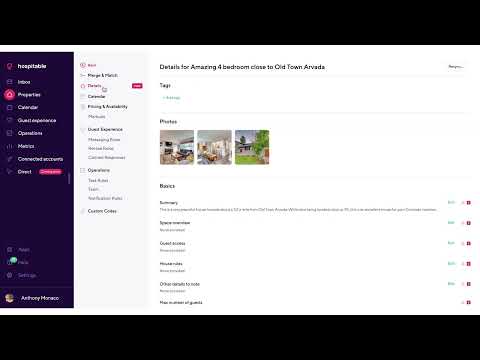 Hospitable training: Getting started with Properties