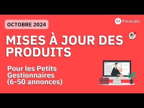 Mises à jour produits PriceLabs pour les gestionnaires locatifs et les hôtes - Octobre 2024