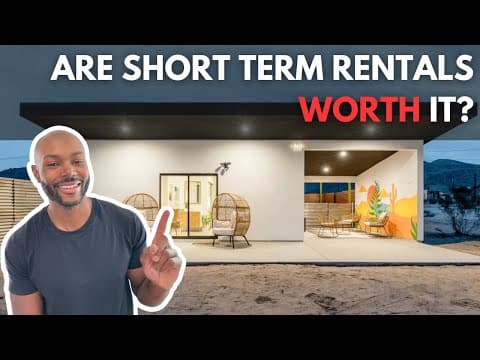Why you SHOULD be investing in SHORT TERM Rentals