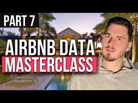 AirDNA / Airbnb DATA MASTERCLASS 2.0 | Part 7: How to Read The Market Analysis.