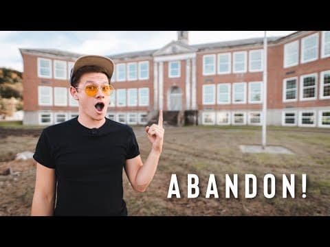EXPLORING ABANDONED PLACES! | ELEMENTARY SCHOOL FULL TOUR!