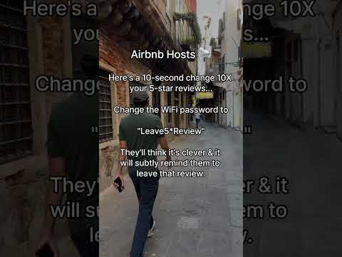 Here’s a quick way to boost your 5-star reviews (bonus tip in description) #airbnbbusiness