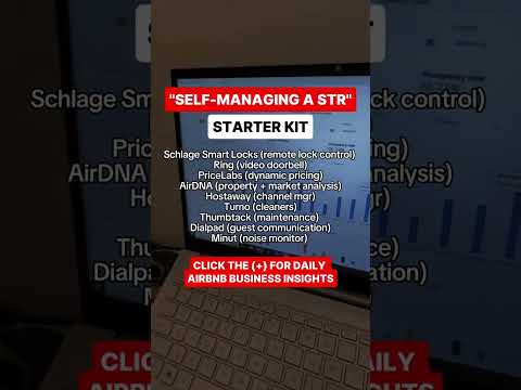 Save this starter kit for reference later! #airbnbbusiness