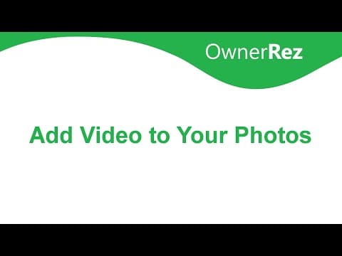 Add Video to Your Photos