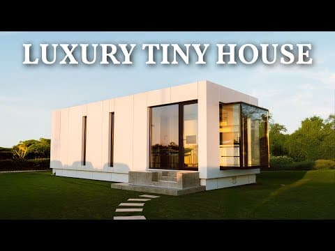 The MOST Luxurious Prefab Tiny House I have Seen!