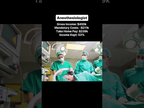 A neurosurgeon making $820k? They take home $378k