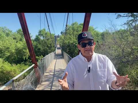 Pasaban el Río en CANOA y les hicimos el PUENTE.