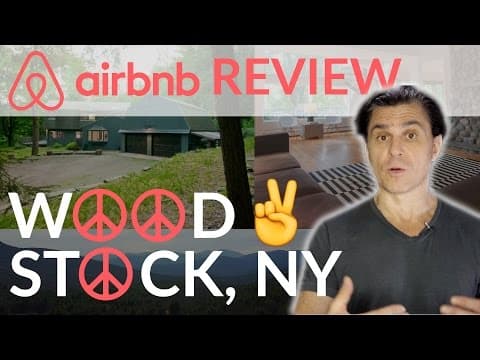 Airbnb Review: Modern Barn in Woodstock, New York
