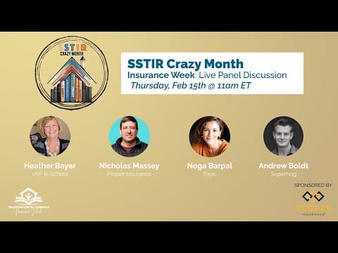 SSTIR Crazy Month: Insurance Week Panel Replay