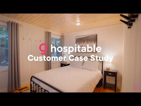 Hospitable Customer Story: The Lazy Bear Lake House - Saving time for family with Hospitable