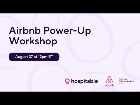 Airbnb Power-Up Workshop