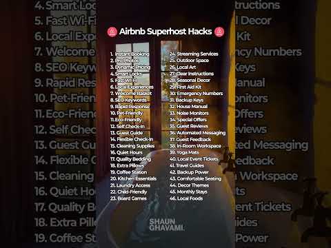 Are you an Airbnb Superhost? #airbnb #airbnbhost #airbnbsuperhost