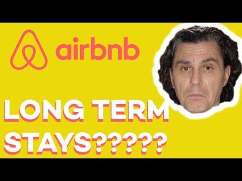 Should Airbnb Hosts Allow LONG-TERM Stays?? (what I do and when I would consider it)