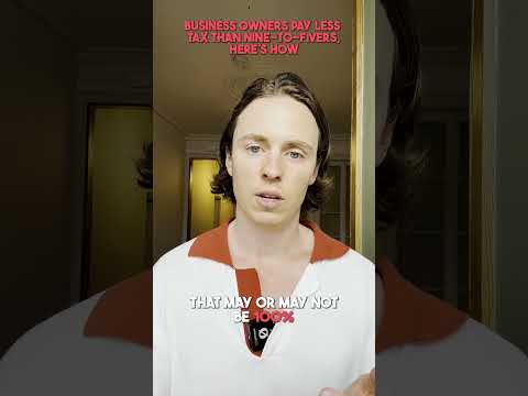 Business owners pay less taxes than 9-to-5ers