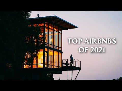 Top 5 Airbnbs 2021 + More! // Tiny Houses, Container Homes, & Cabins!