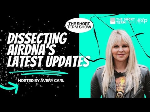 Dissecting AirDNA's Latest Updates with Jamie Lane | The Short Term Show
