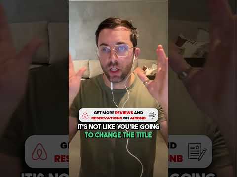 Why Am I Not Getting Reviews Or Reservations On Airbnb? #shorts