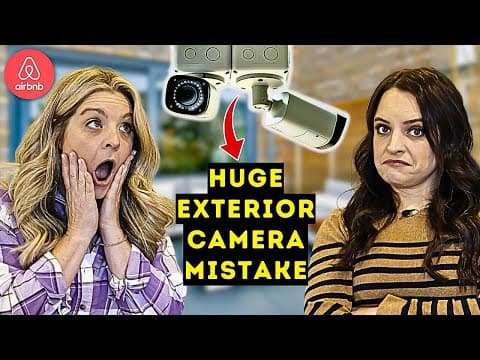 Don’t make this beginner mistake with exterior cameras at your Airbnb