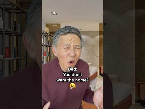 🙅🏻 Never let your parents give you their home