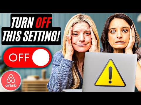 This Airbnb Setting Is Secretly COSTING You Bookings (turn it off!!!)