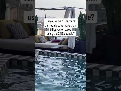 Short Term Rental Loophole Tax Savings