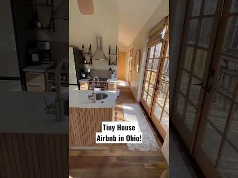 Inside a 450sqft Tiny House! #shorts #airbnb