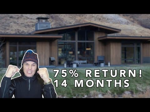 75% RETURN in 14 Months! This Project Beat the S&P 500 by 40x.