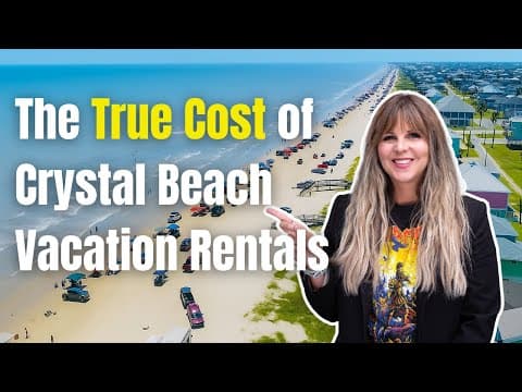 How Much Does a Galveston Short Term Rental Cost to Own? (Crystal Beach, too!)