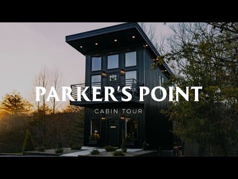 3 Story Tower Airbnb Full Tour // Parker's Point Cabin