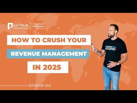 How to crush your revenue management in 2025- Ep 630