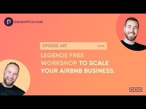 Free workshop to scale your Airbnb business (Ep487)