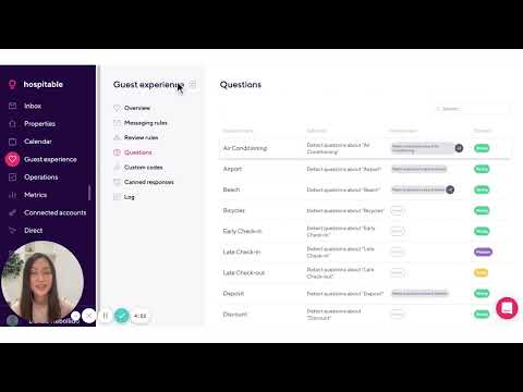 Tutorial: How to make sure your guests always receive relevant answers to their questions