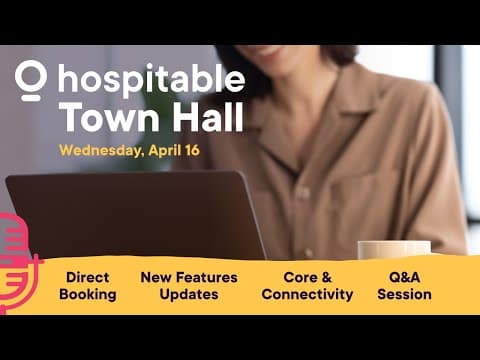 Hospitable Town Hall, April 16